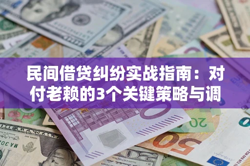 济南民间借贷纠纷实战指南：对付老赖的3个关键策略与调解盲区解析